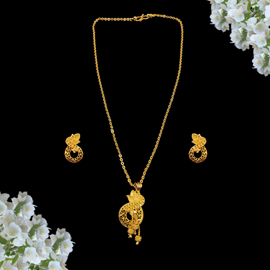 Designer Locket Chain Set - IX