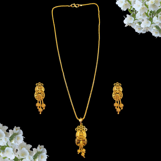 Designer Locket Chain Set - XIV