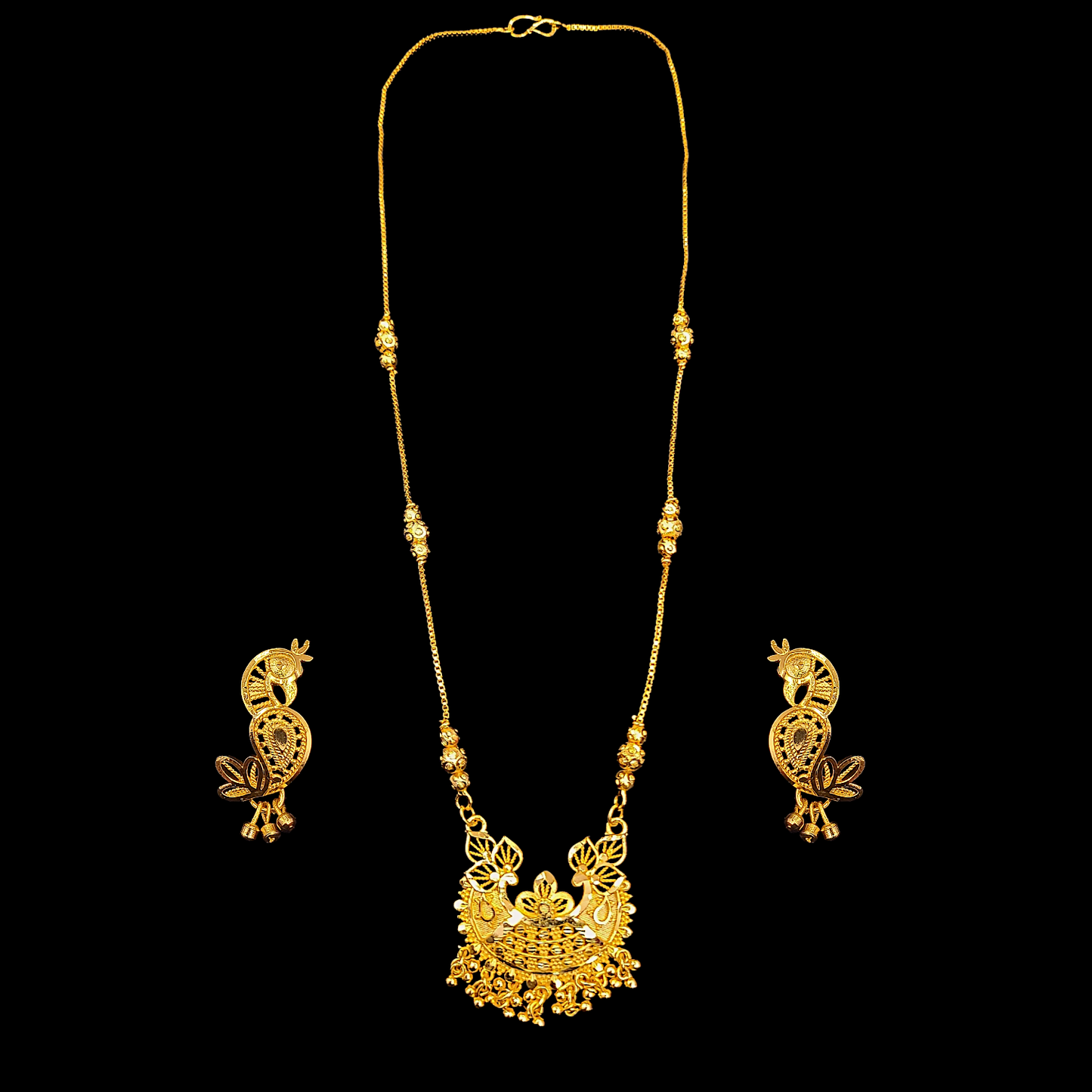 Designer Locket Chain Set - XV