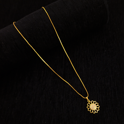 Sunflower Pendent Chain