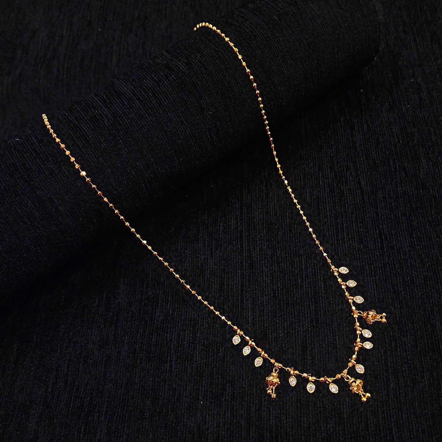 Ball Crystal Matar Chain