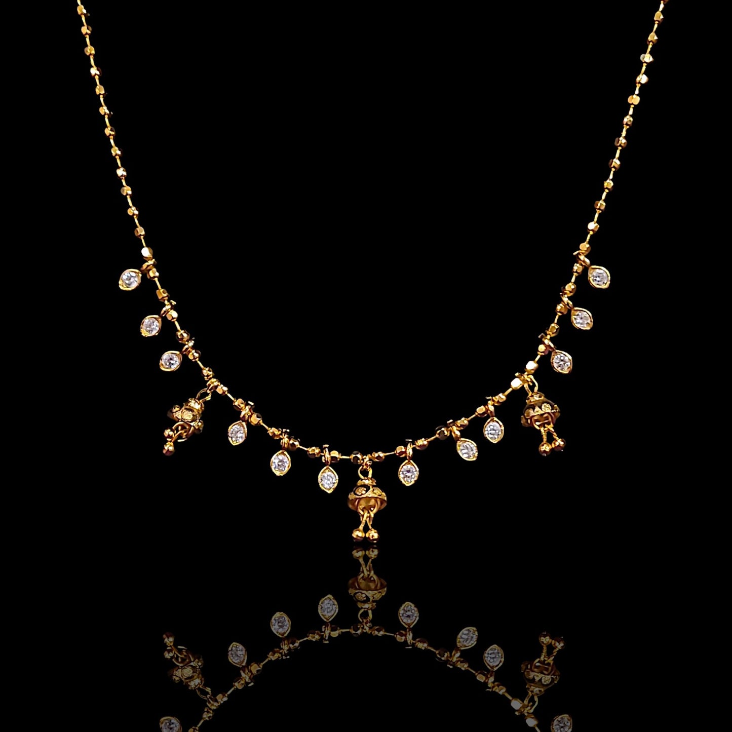 Ball Crystal Matar Chain