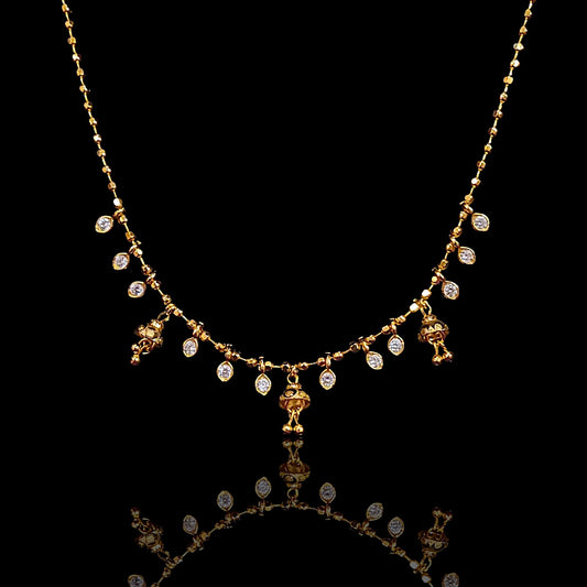 Ball Crystal Matar Chain