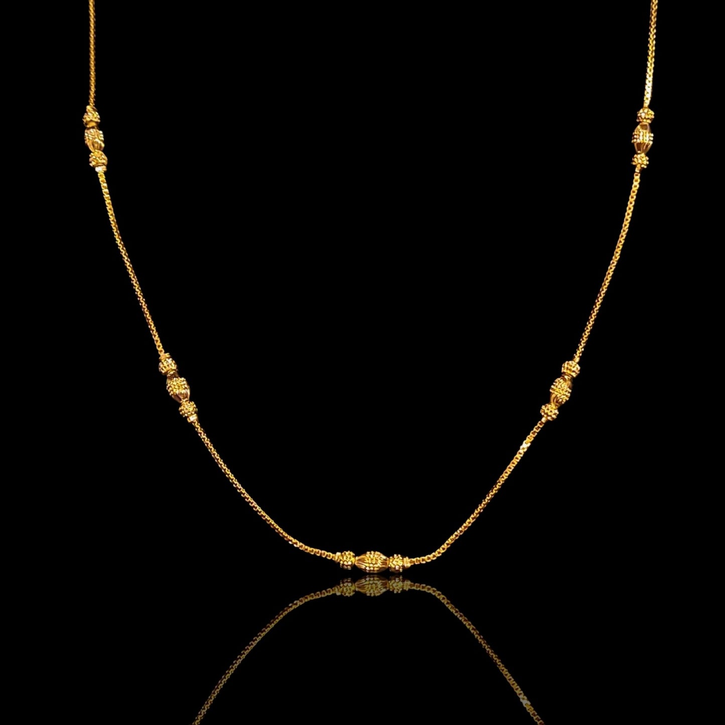 Sleek Diamond ball Chain