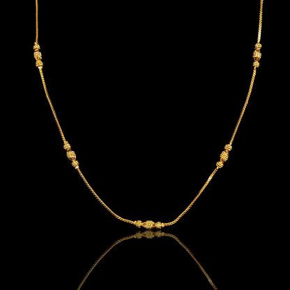 Sleek Diamond ball Chain