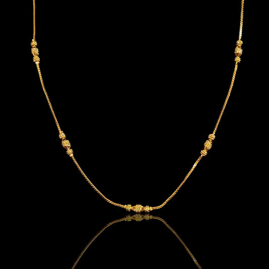 Sleek Diamond ball Chain