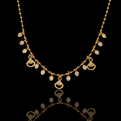 Ball Crystal Matar Chain