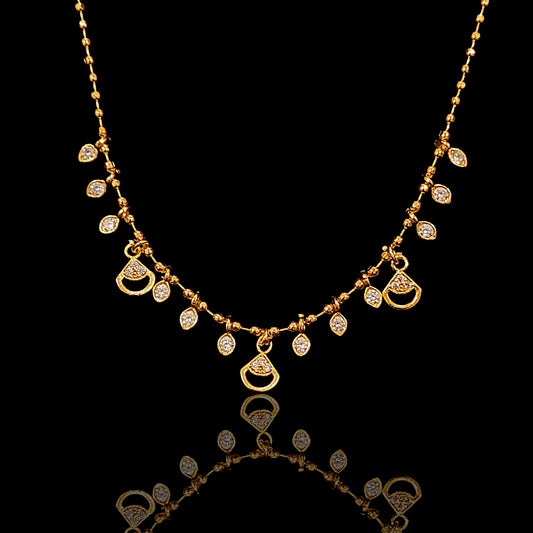Ball Crystal Matar Chain