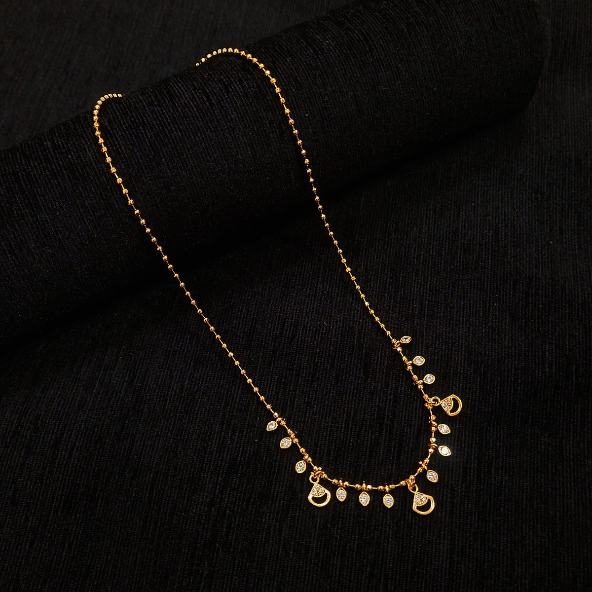 Ball Crystal Matar Chain