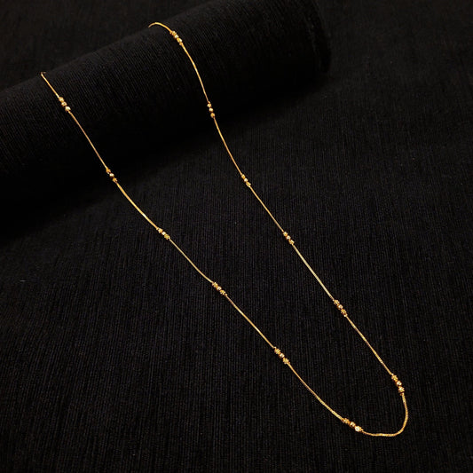 Sleek Triple Ball Plain Chain