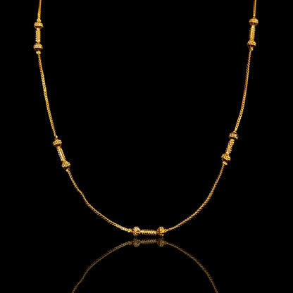 Sleek Pipe Ball Chain