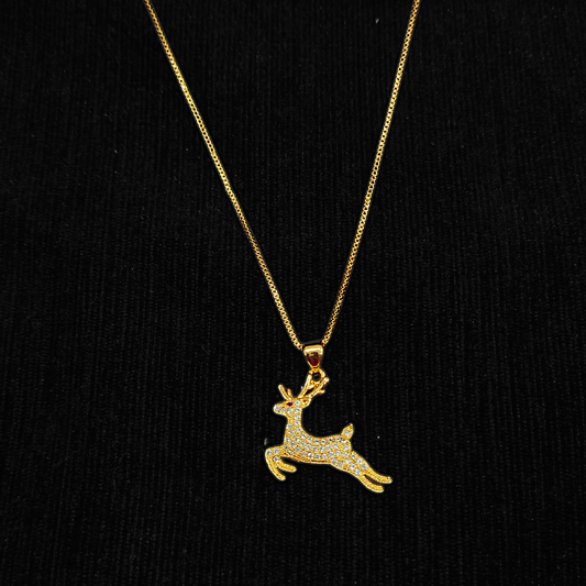 Deer Pendant Chain