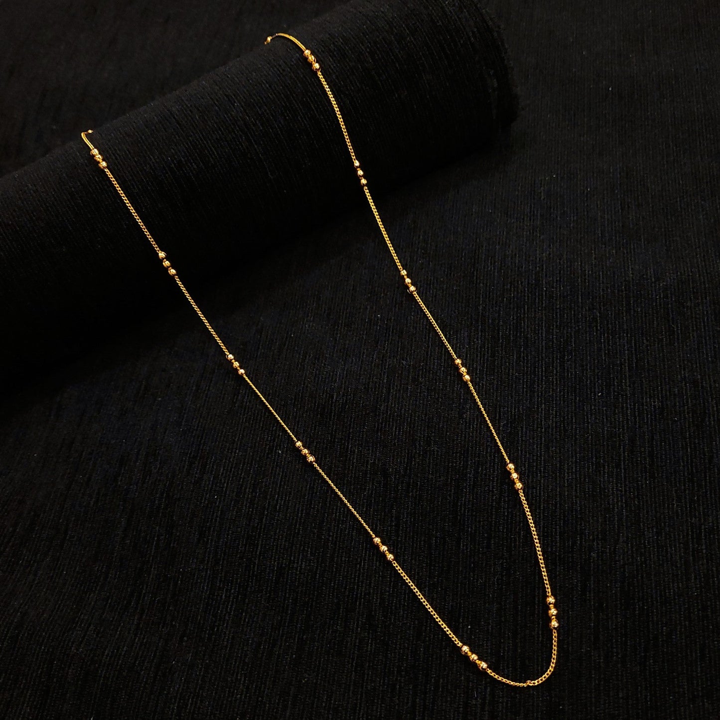 Triple Plain Ball Chain