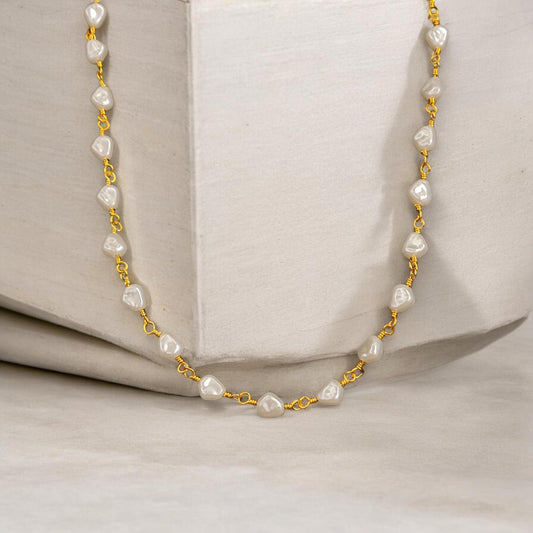 White Coral Chain