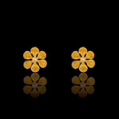 Mid Pearl Flower Pasha - My Golden Wish