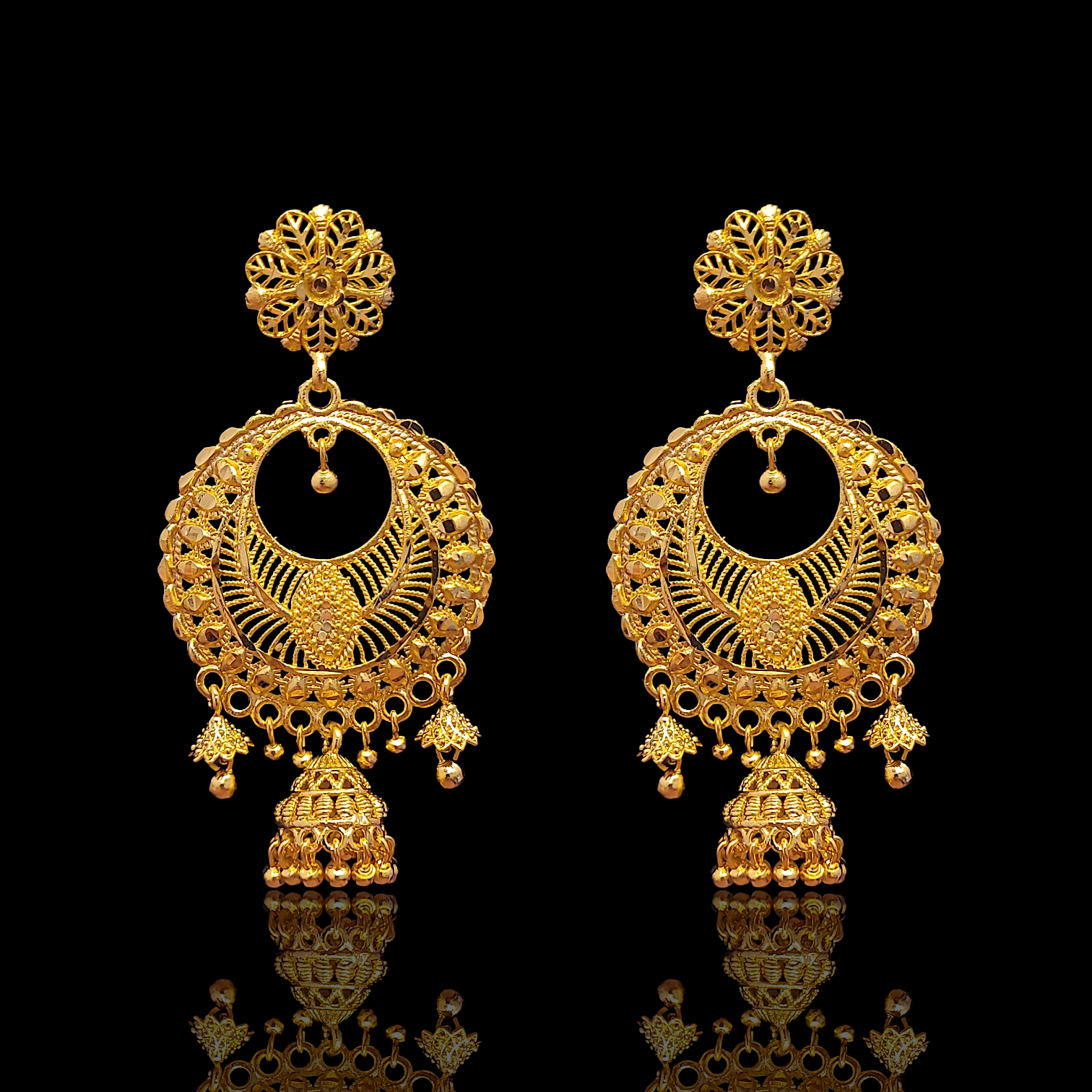 Sabeki Kanbala Jhumka Design I - My Golden Wish
