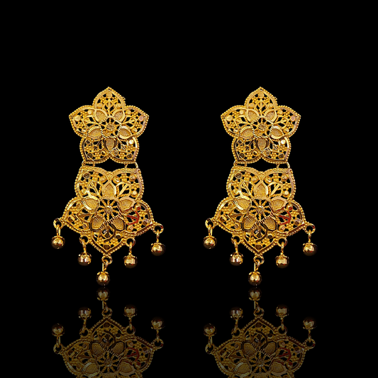 Temple Ball Earring