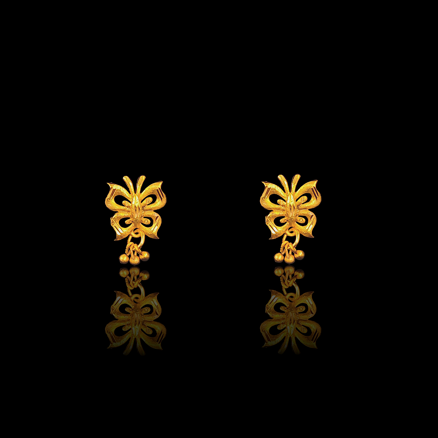 Small Top Earring - X