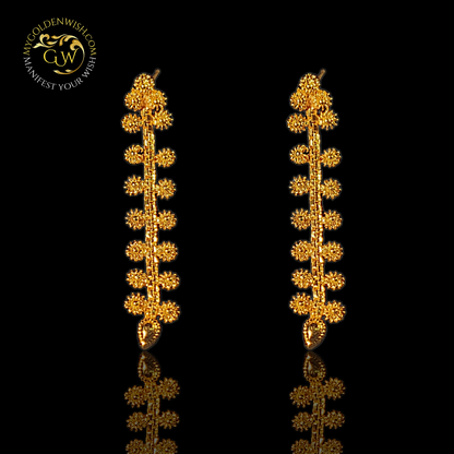 Pressed Jasmine Earring