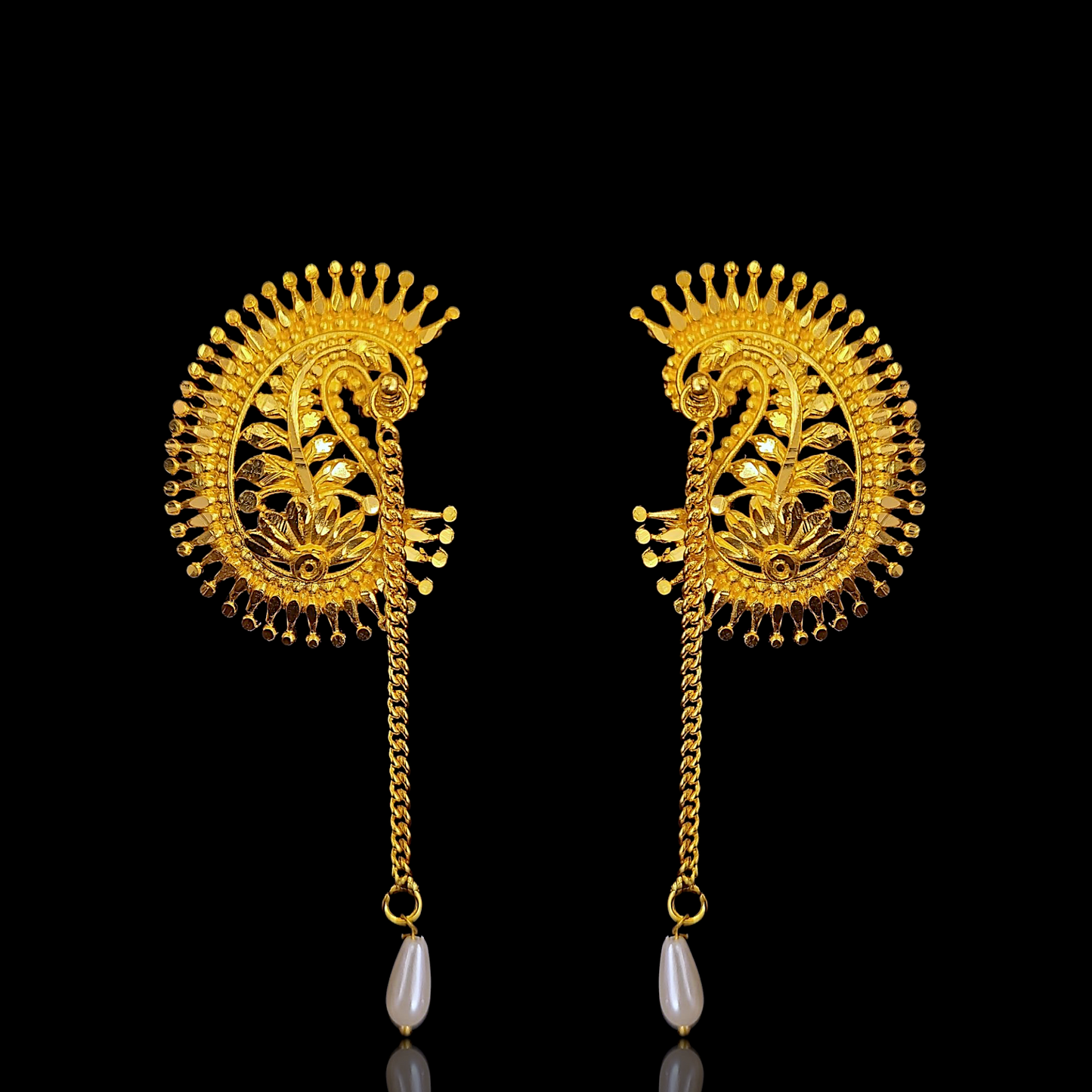 Kolka Pearl Drop Tops (Medium)