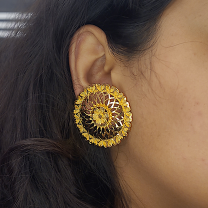 Big Multi  Flower Spiral Tops