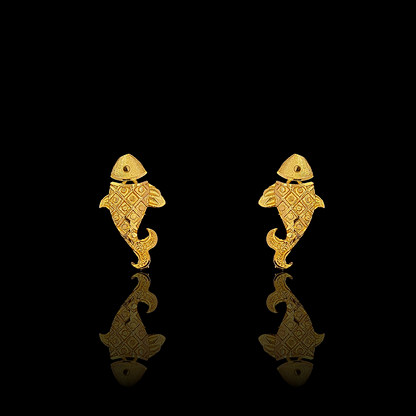 Fish Top Earring - II