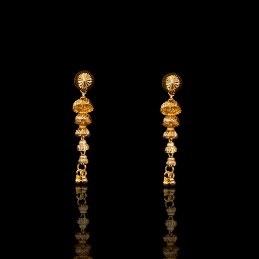 Step Ball Earring