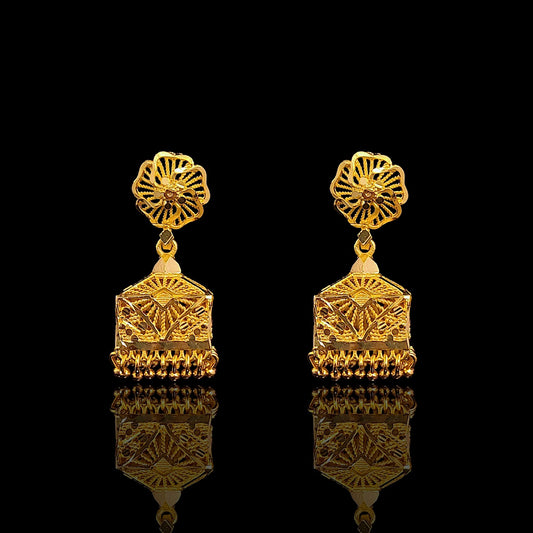 Medium Square Jhumka