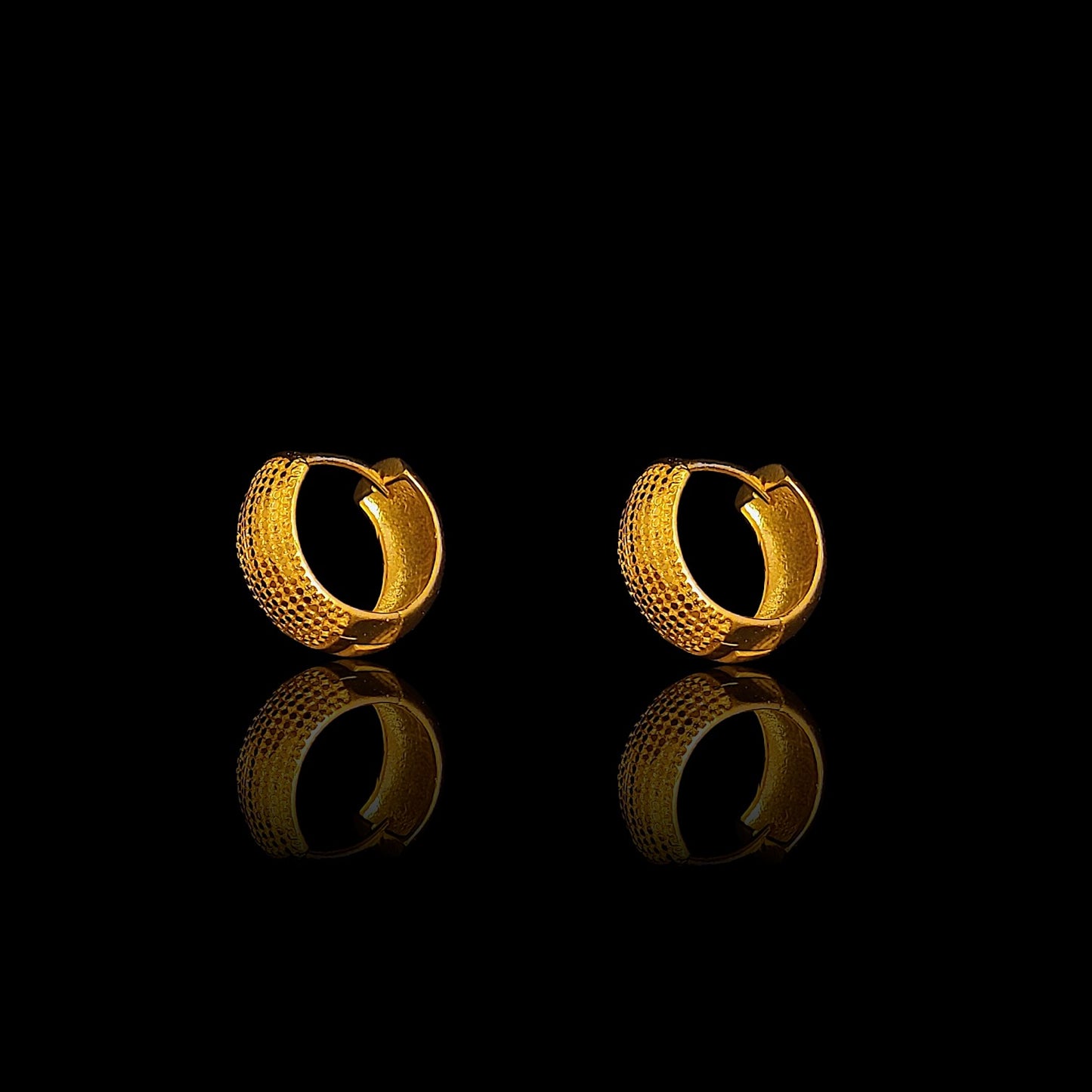 Matt Gloss Bali Earring