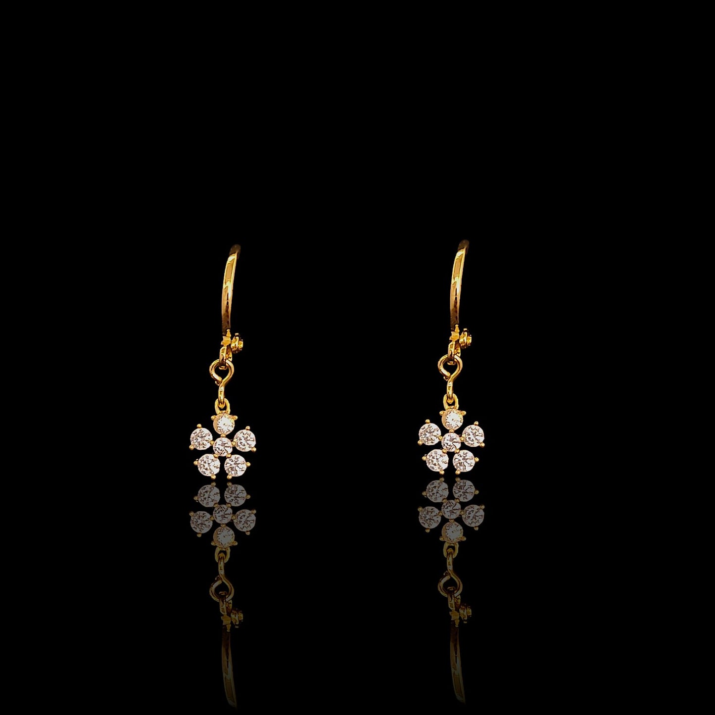 Flower Bali Earring
