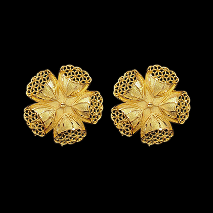 Designer Floral Pasha - My Golden Wish