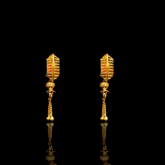 Chain Latkan Earring