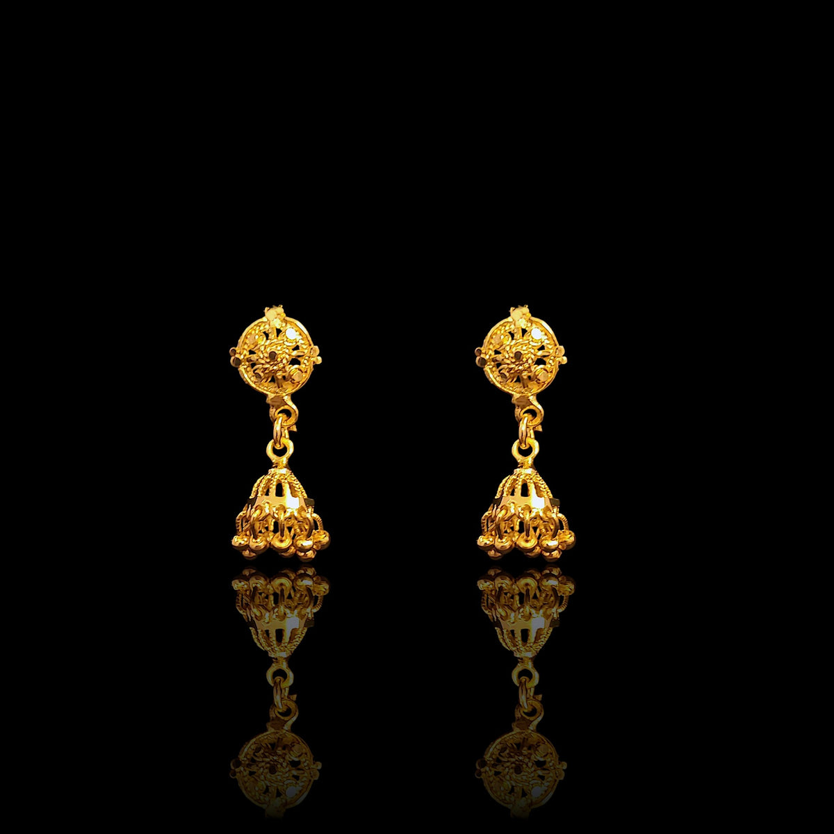 Mini Jhumki Earring - I
