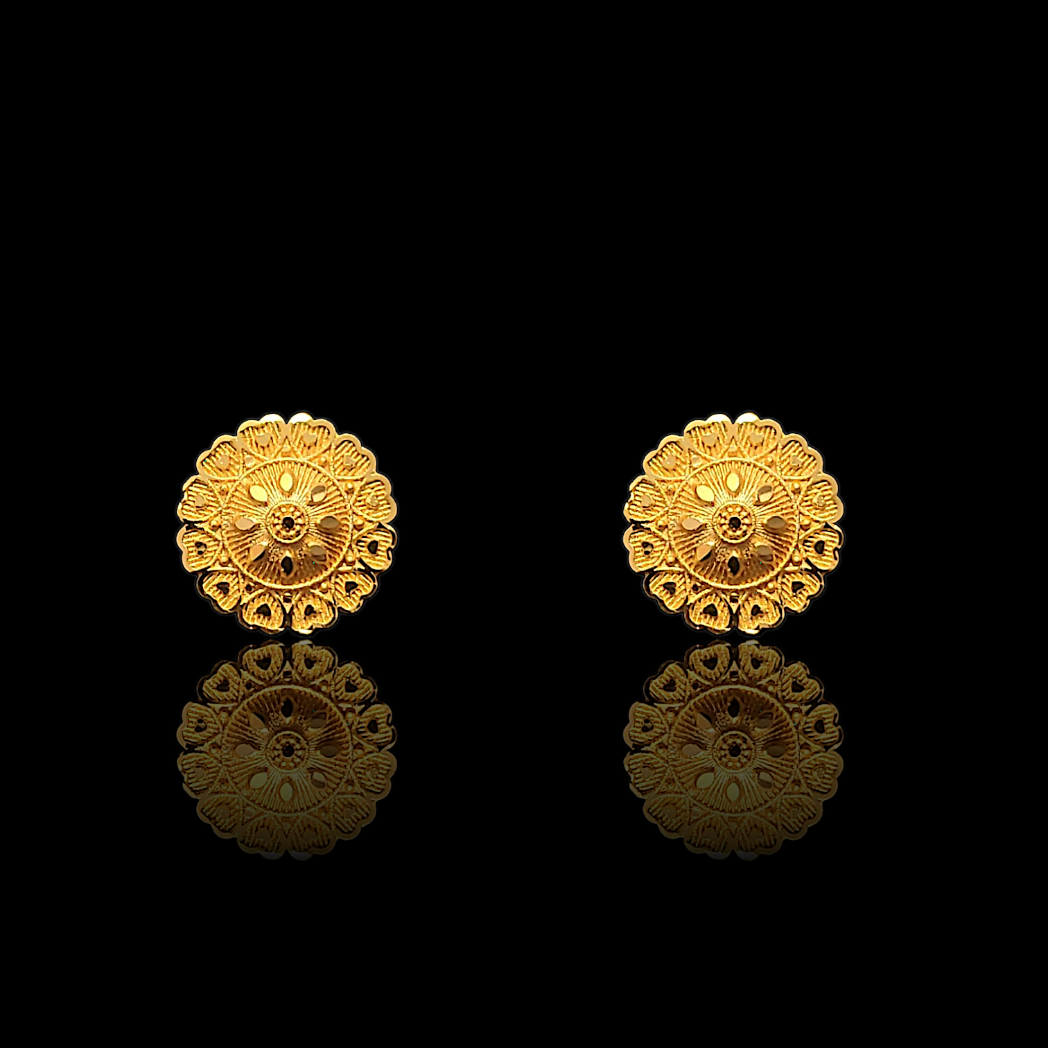 Round Small Stud - My Golden Wish