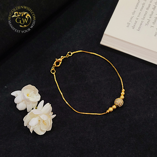 Hand Mangalsutra White - My Golden Wish