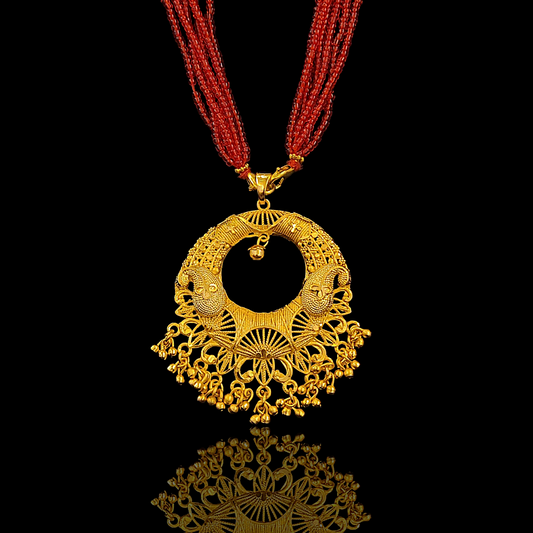 Big Spiral Kanbala Locket Tarsel
