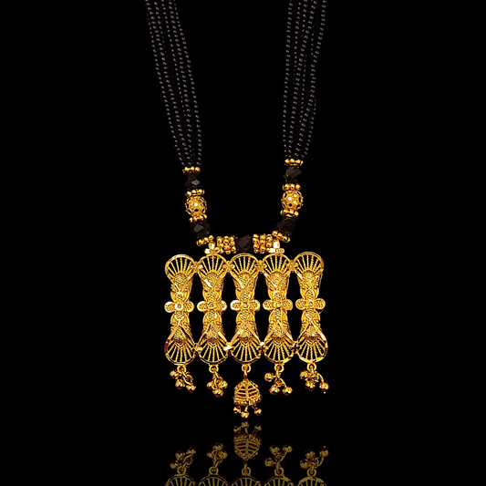 Chandramallika Locket Tarsel - II (Black)