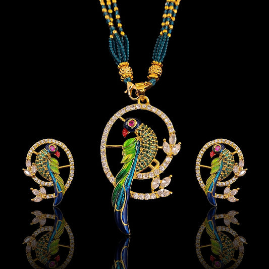 Parrot Locket Set