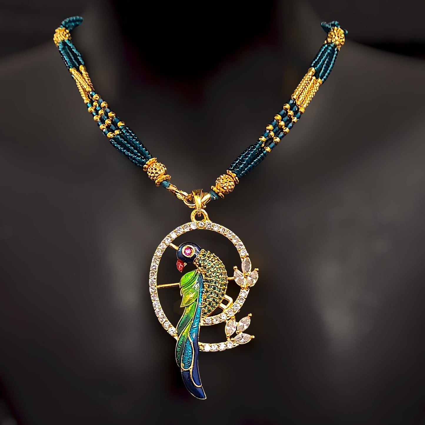 Parrot Locket Set