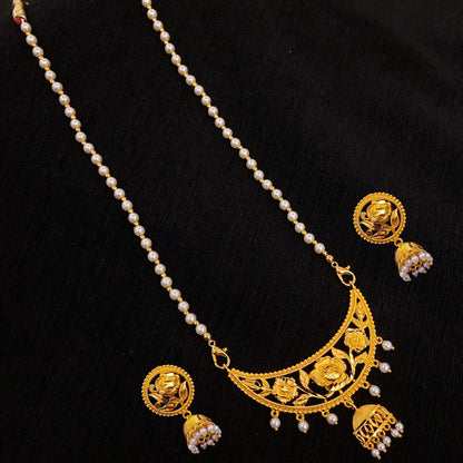 Half Moon Locket Set