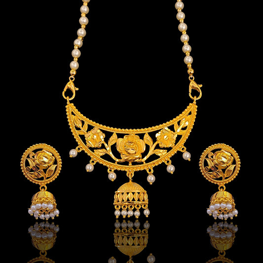 Half Moon Locket Set