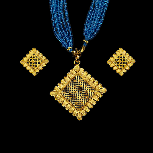 Diamond Locket Set