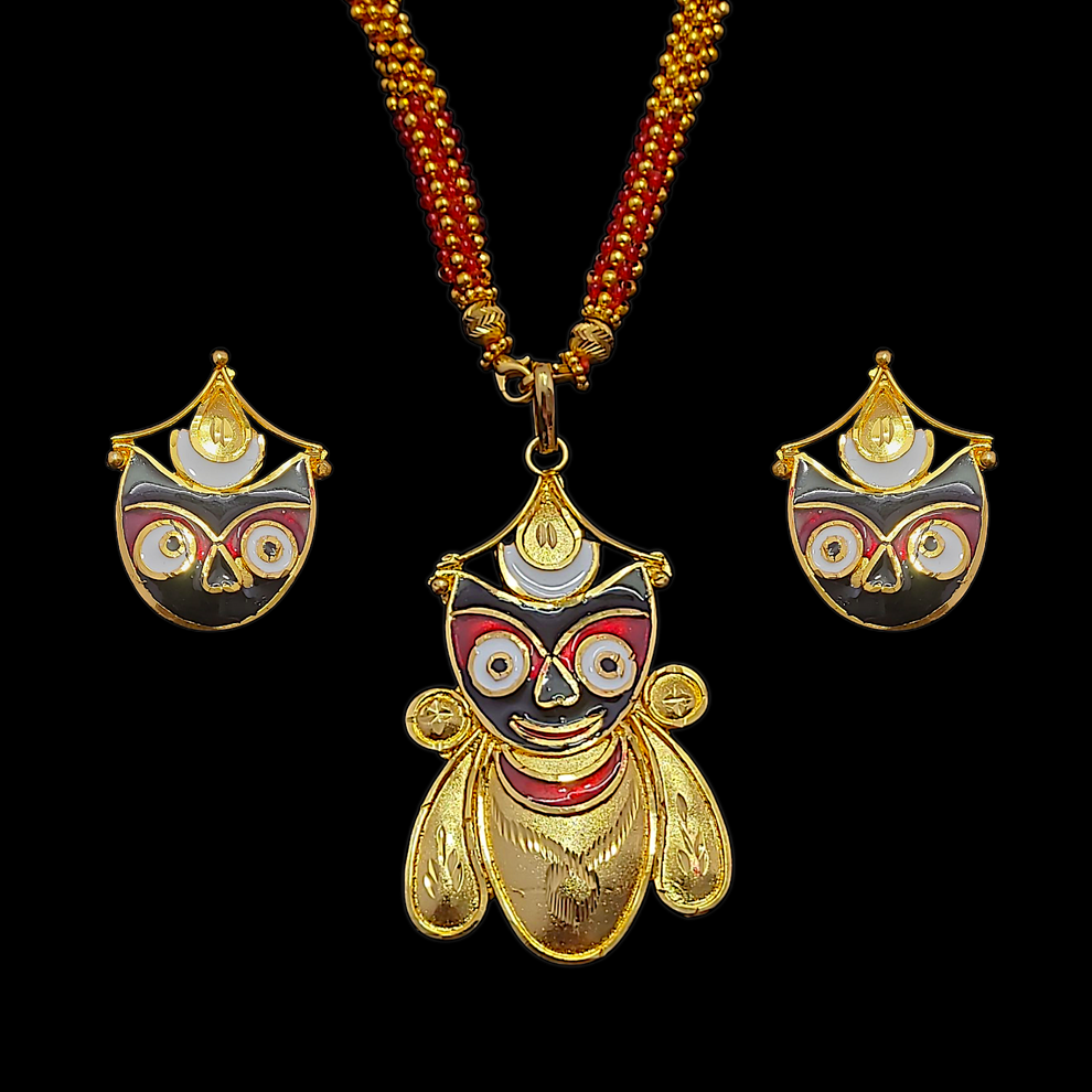 Jaat Locket Jagannath Locket Set – My Golden Wish