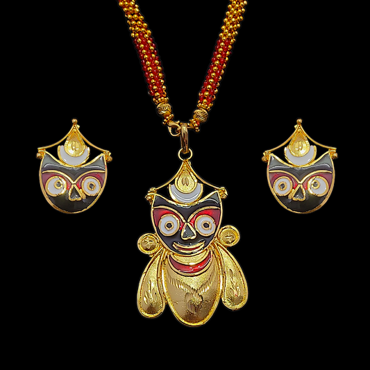 Jagannath Locket Set