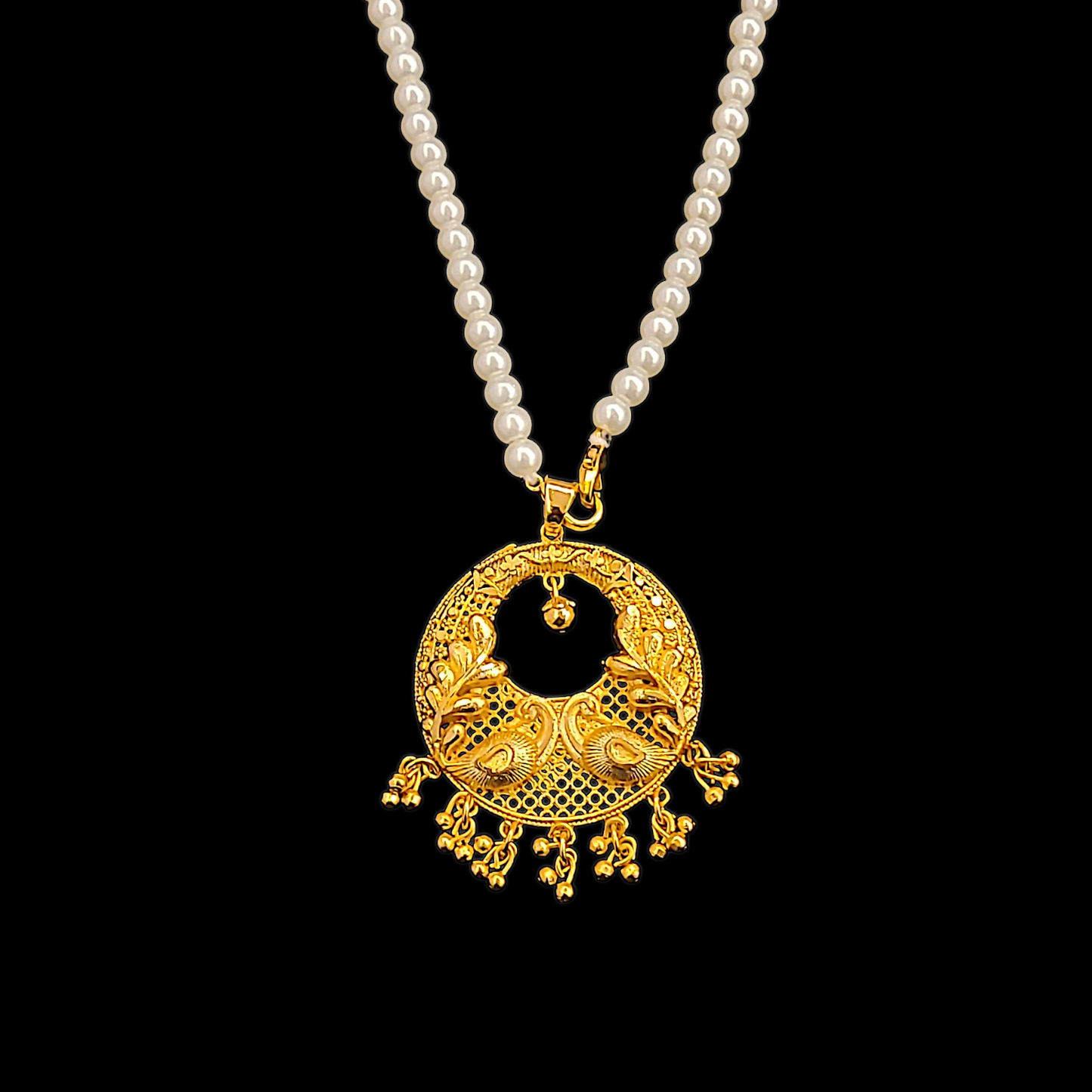 Dual Peacock locket