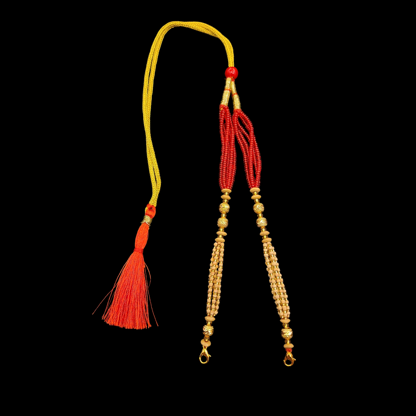 Luxurious Wood Beads Tarsel (Tassel)