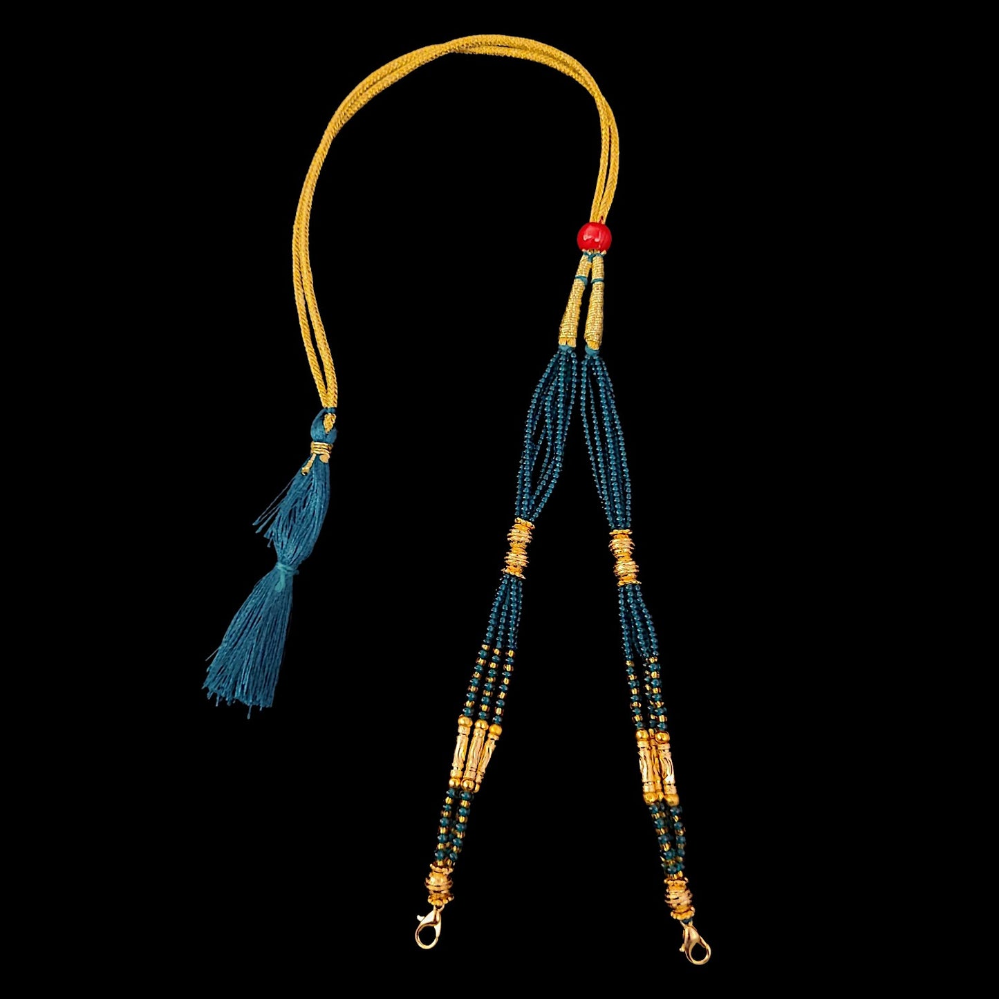 Luxurious Golden Pipe Tarsel (Tassel) - II