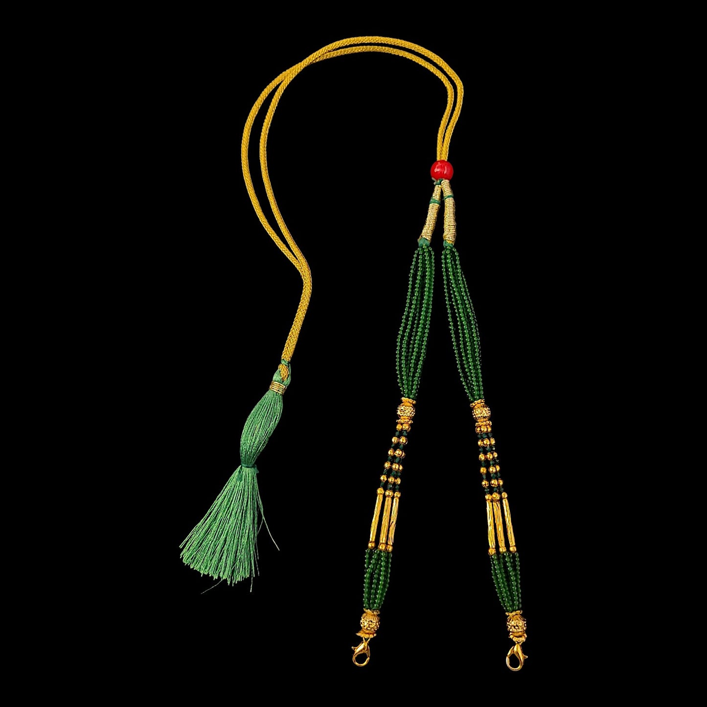 Luxurious Golden Pipe Tarsel (Tassel) - XIV