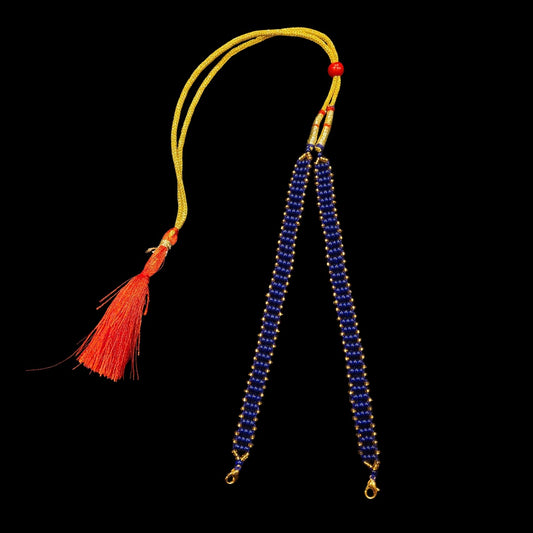 Luxurious Triple Line Pearl Tarsel - VI