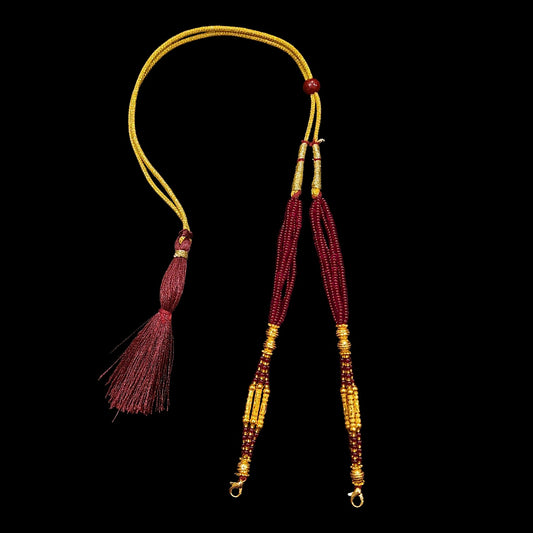 Luxurious Golden Pipe Tarsel (Tassel) - XVIII